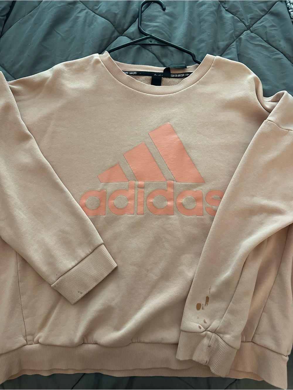 Adidas Women’s Crewneck Sweatshirt - Light Pink